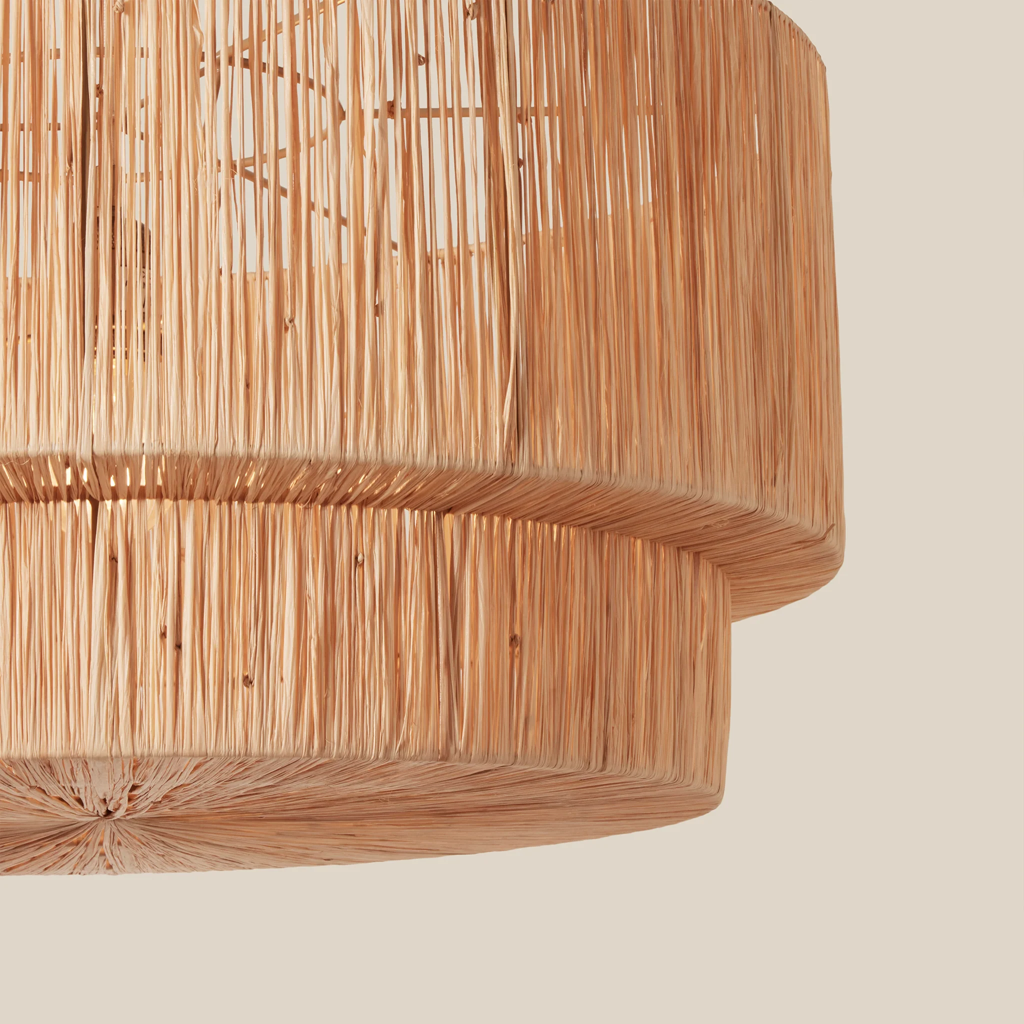 Cocktail Two-Tier Grass Pendant - Image 2