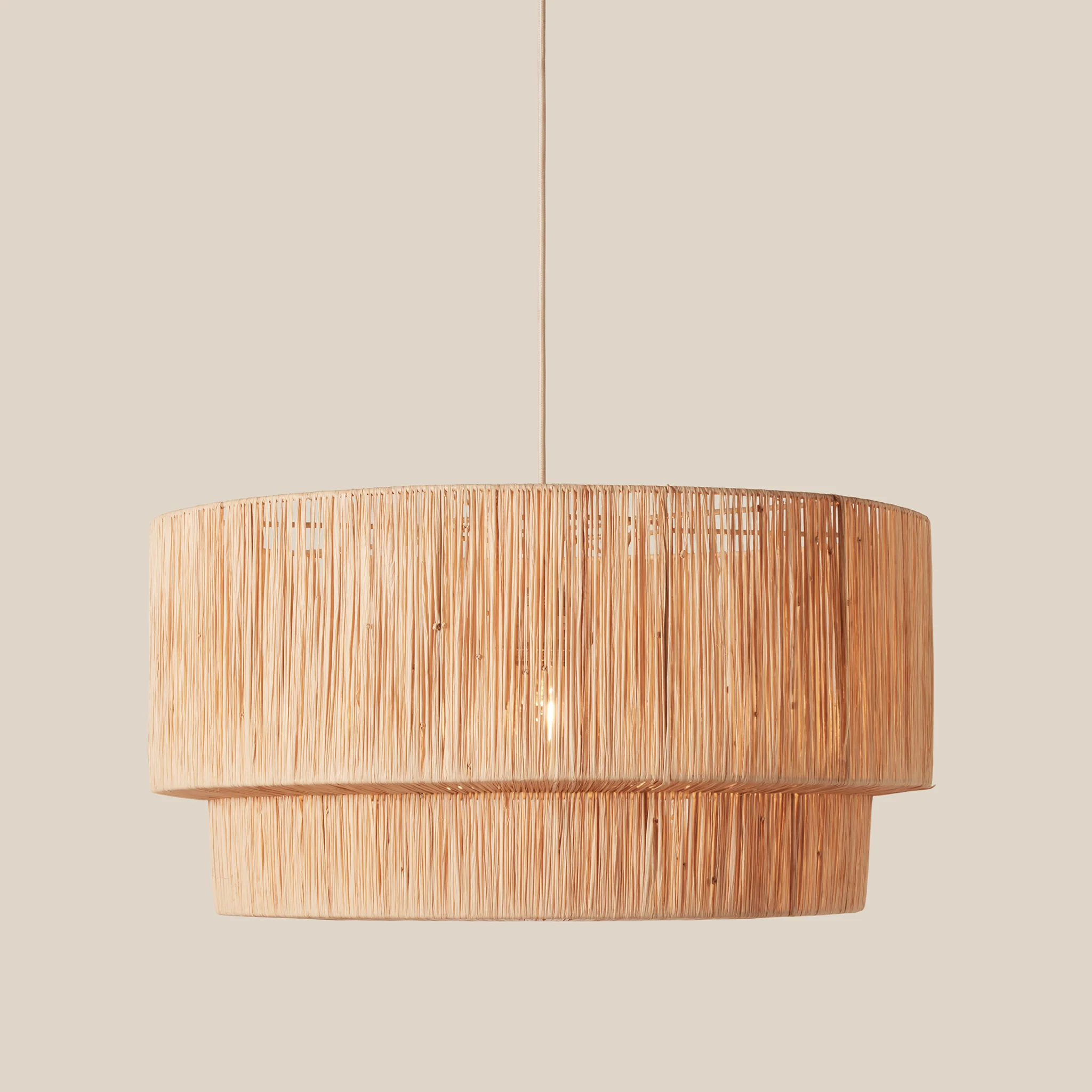 Cocktail Two-Tier Grass Pendant - Image 3
