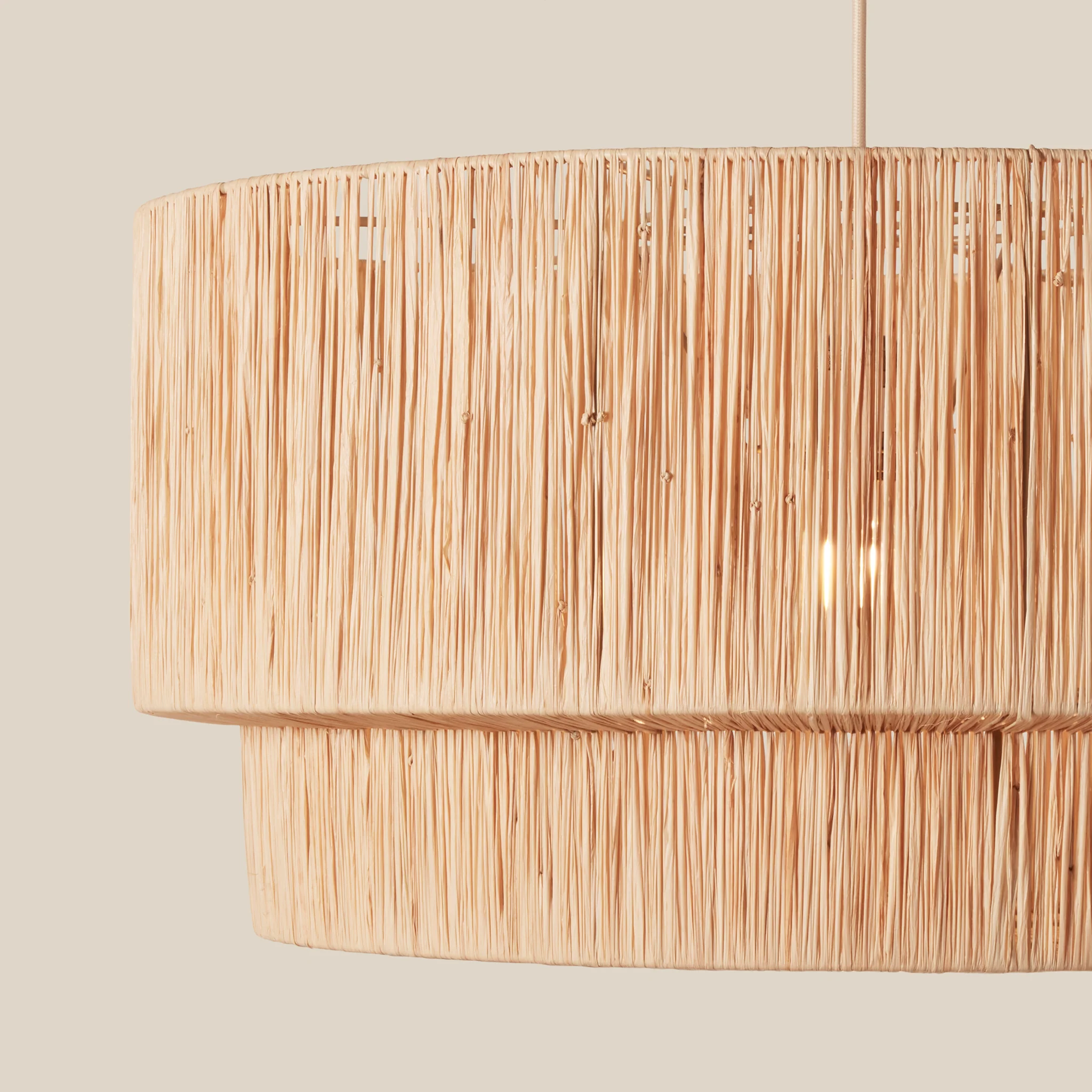 Cocktail Two-Tier Grass Pendant - Image 4