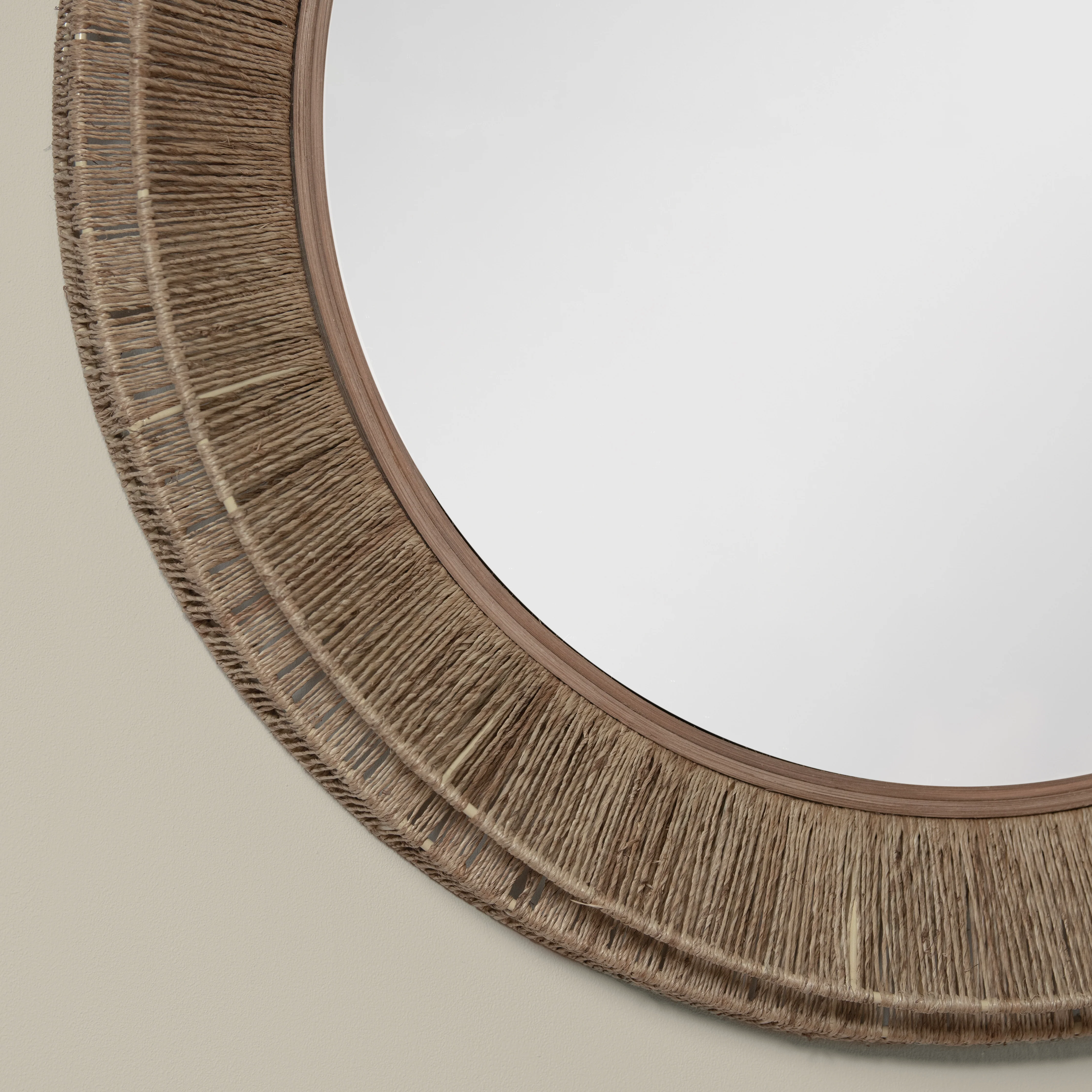 Collins Large Jute Mirror - Image 3