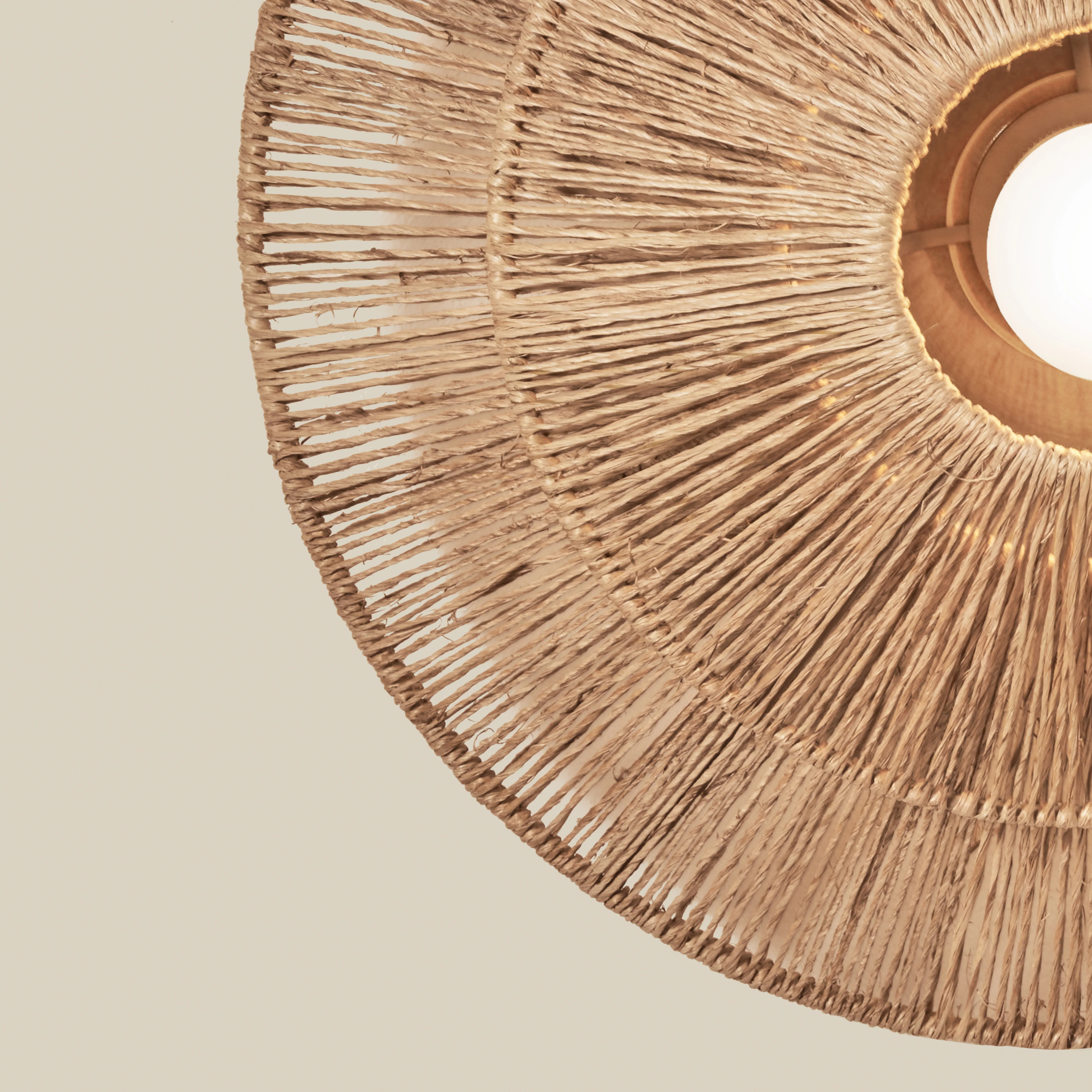 Condesa Jute Sconce - Image 4