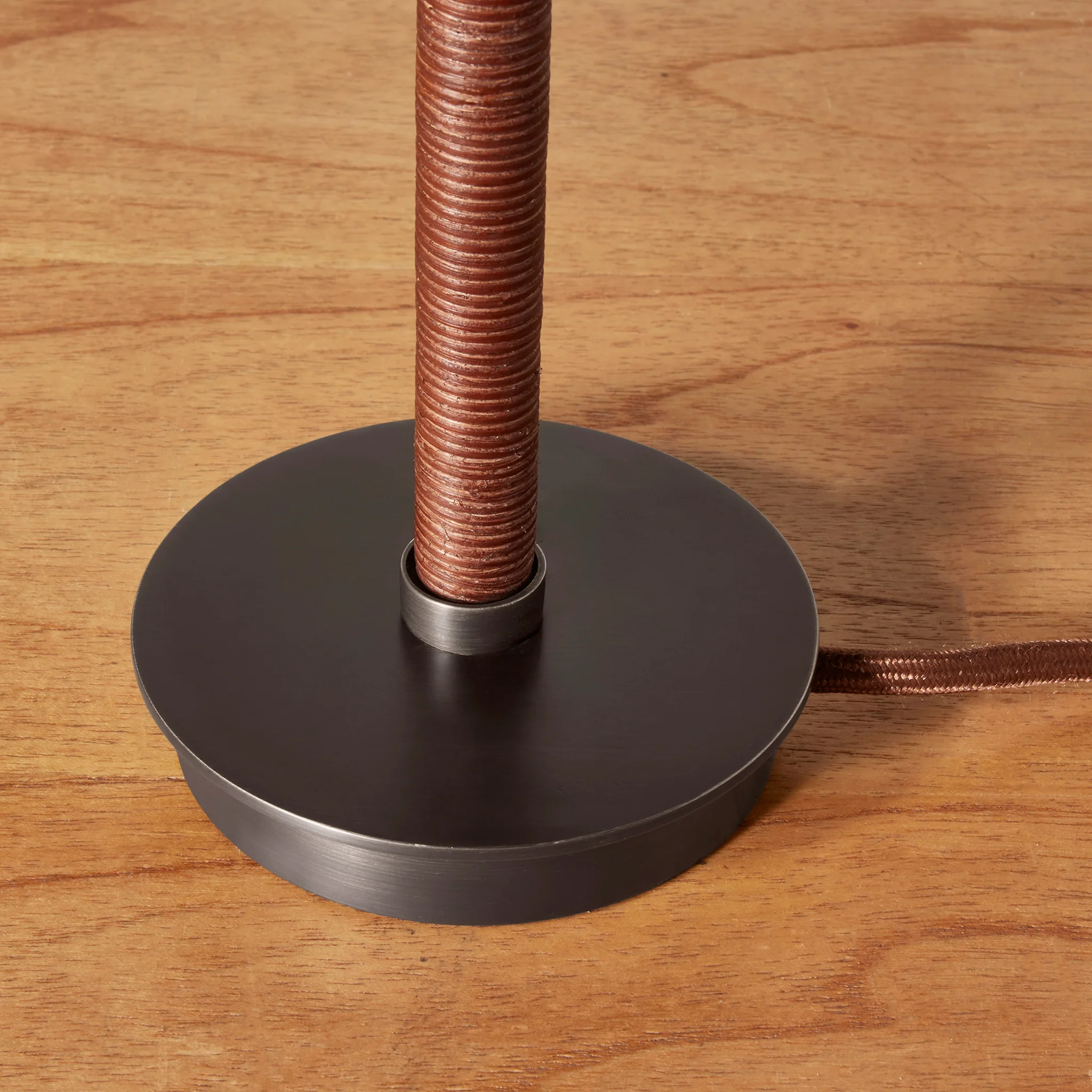 Delphine Wicker Mini Table Lamp - Image 6