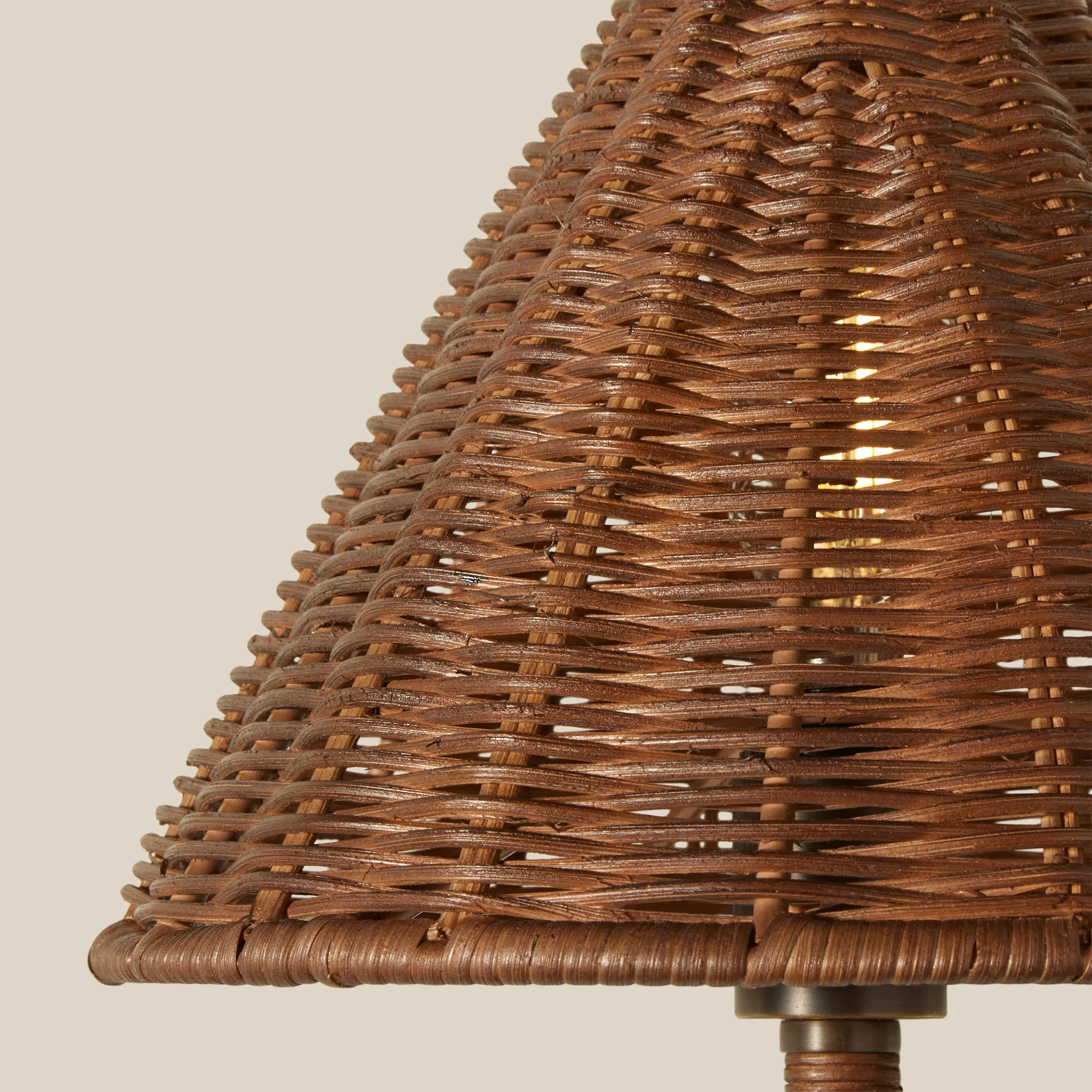 Delphine Wicker Sconce - Image 6
