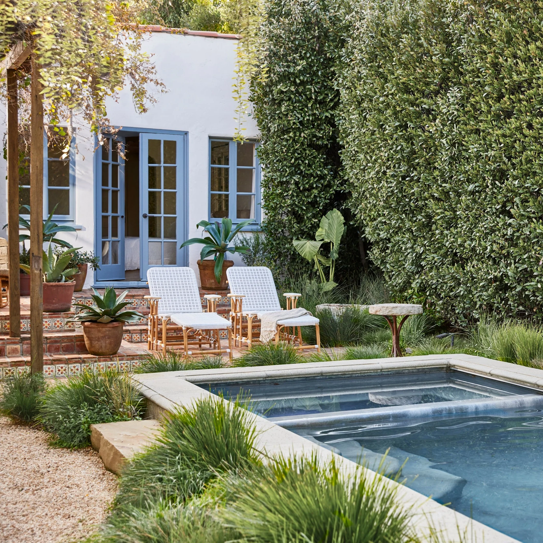 Flore Outdoor Chaise Lounge - Image 7