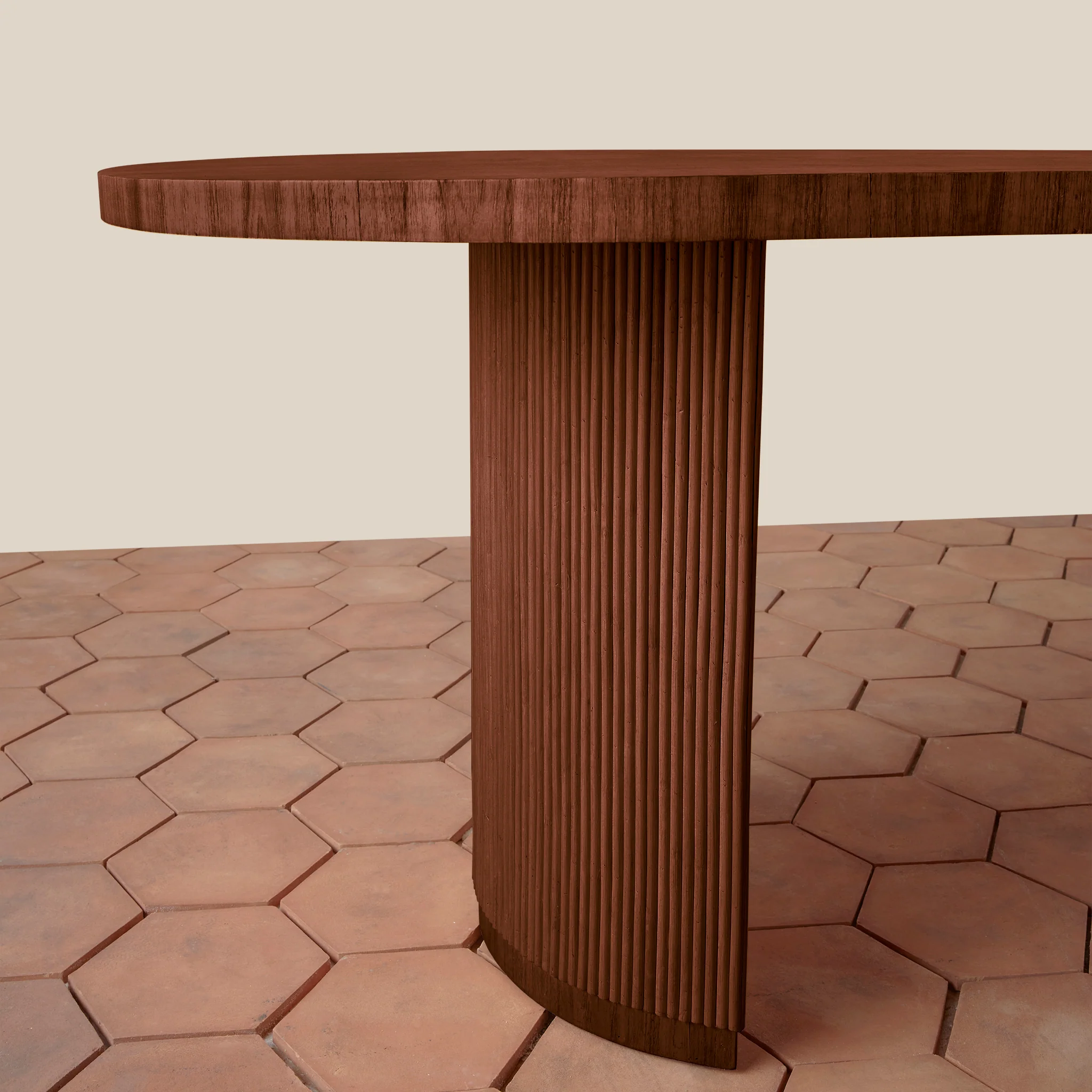 Gabriella Racetrack Dining Table - Image 4