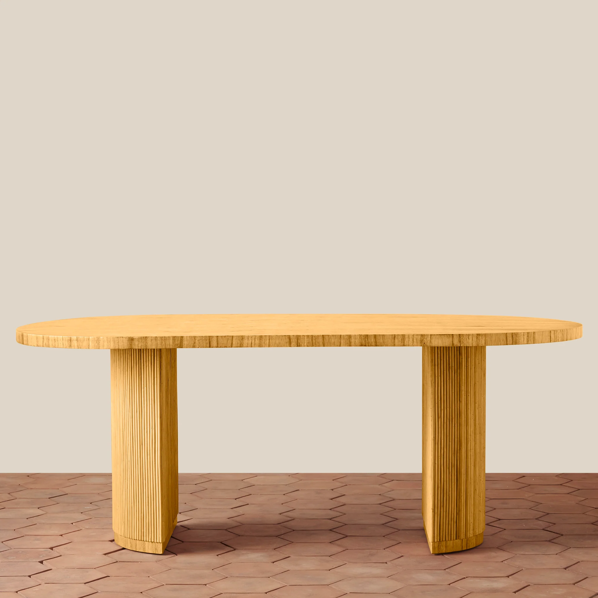 Gabriella Racetrack Dining Table - Image 5