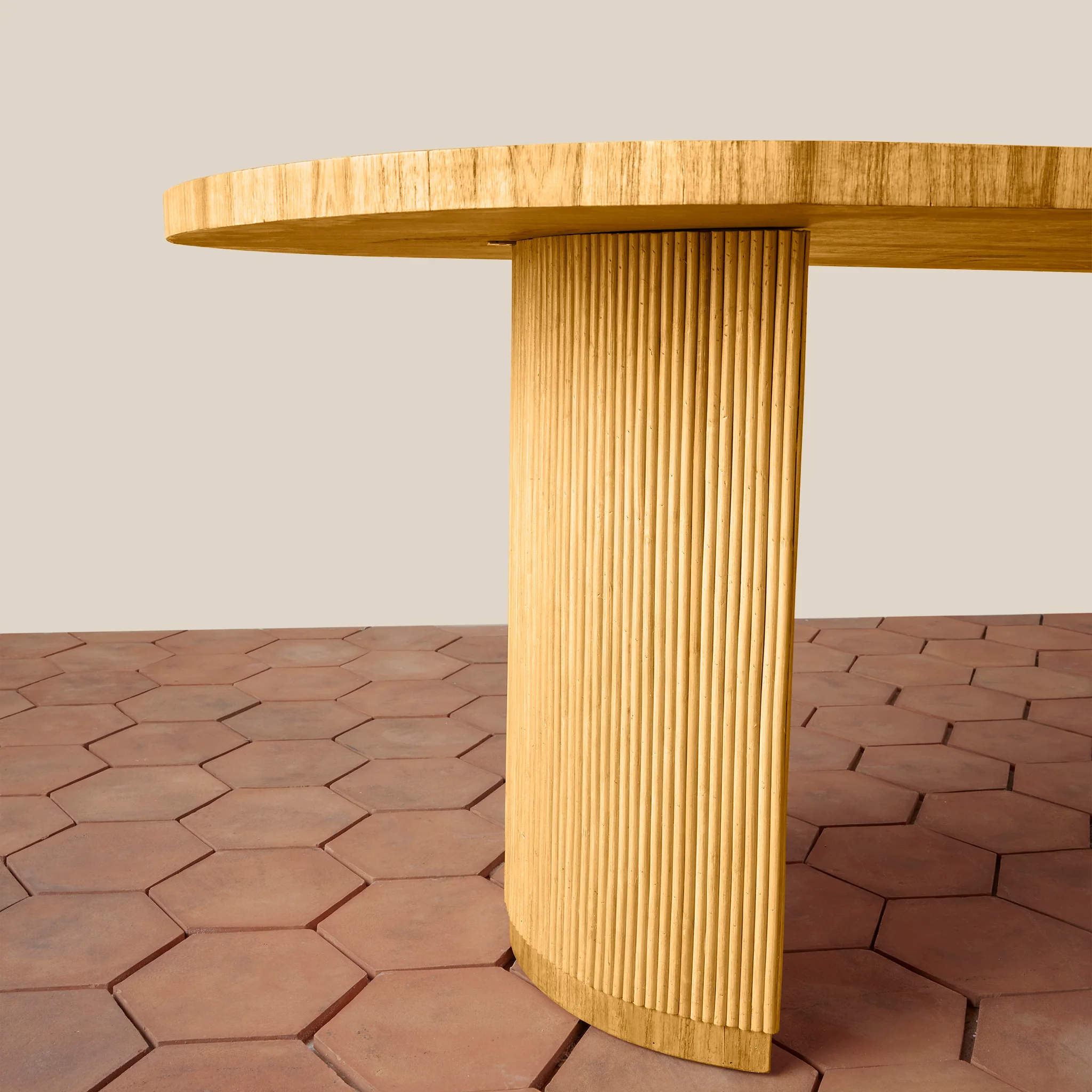 Gabriella Racetrack Dining Table - Image 9