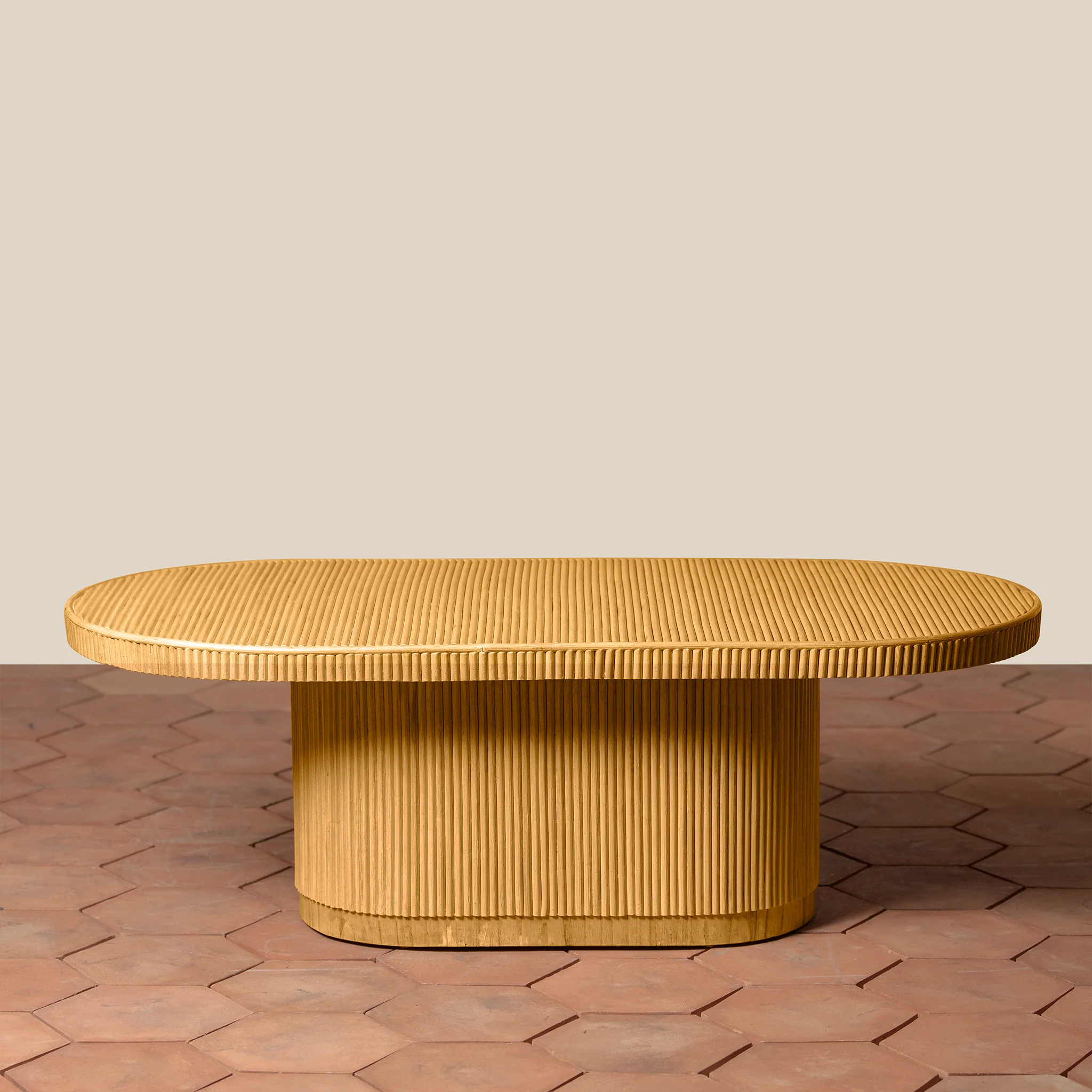 Gabriella Rattan Coffee Table - Image 4