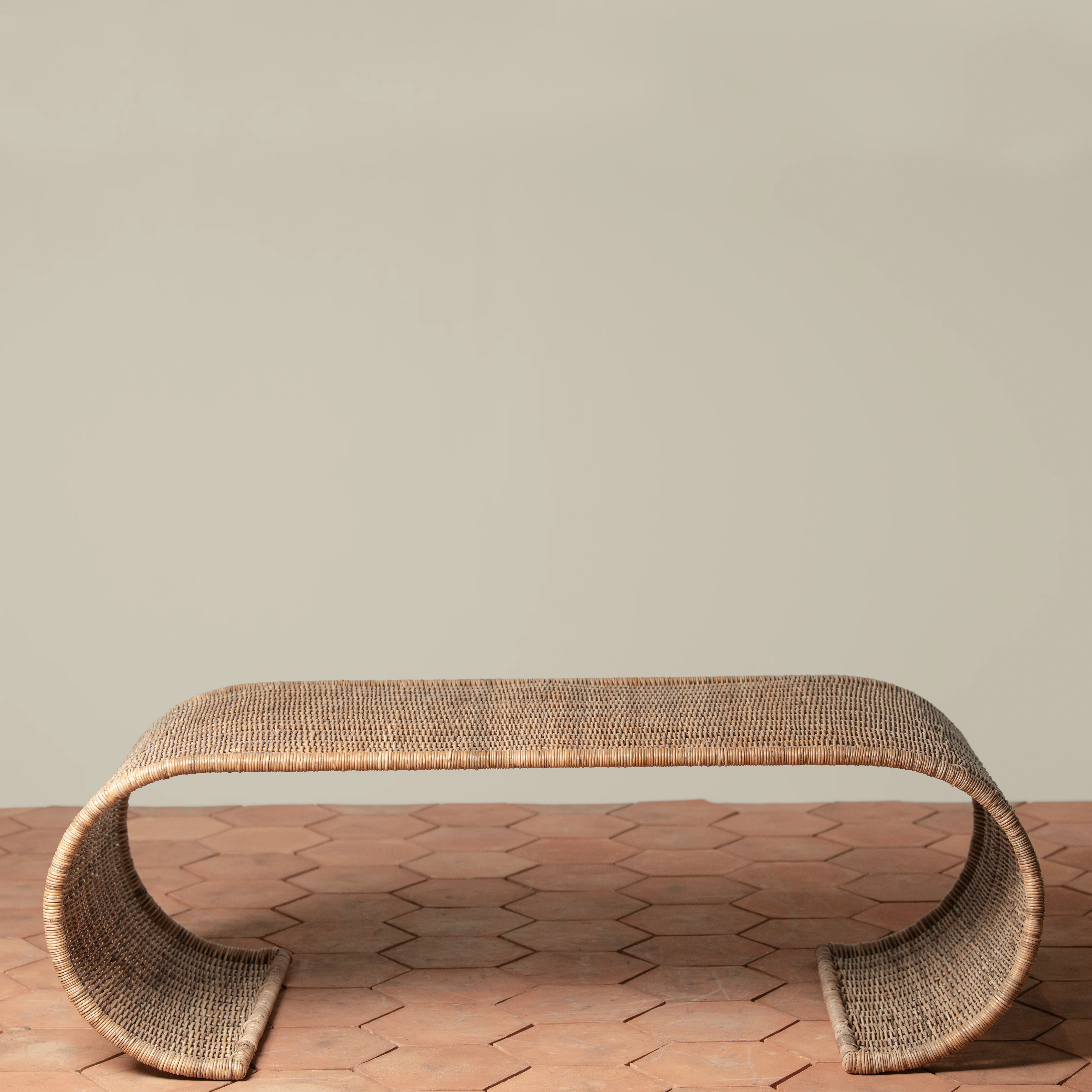 Healdsburg Wicker Coffee Table - Image 4