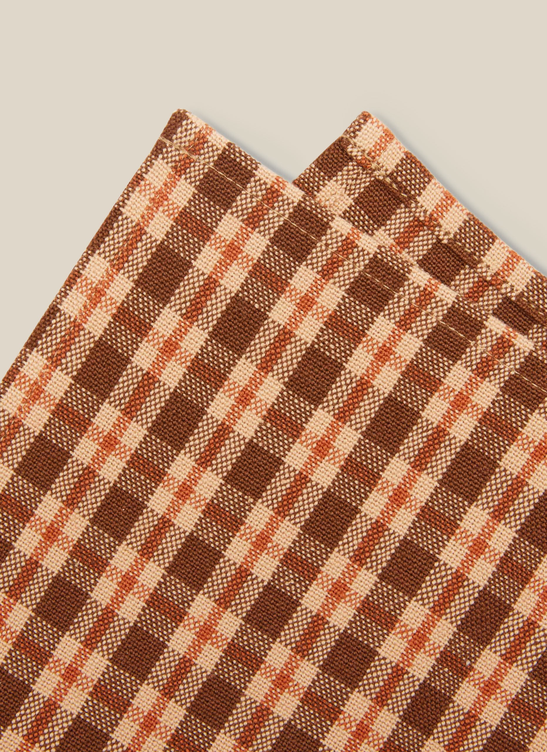 Heather Taylor Home Sienna Plaid Napkins, Set of 4 - Image 4