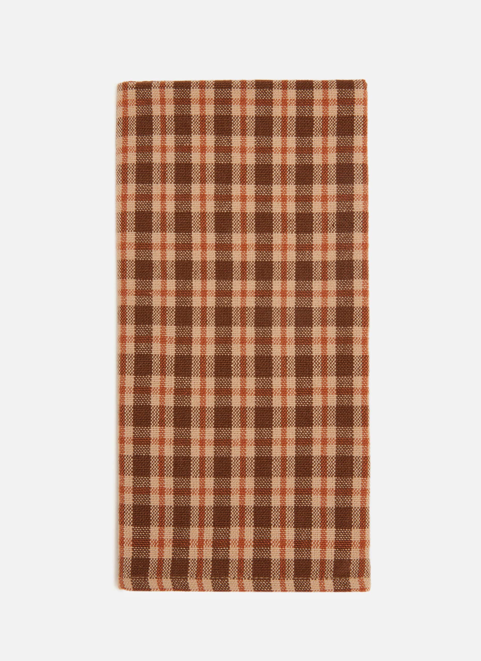 Heather Taylor Home Sienna Plaid Napkins, Set of 4 - Image 5