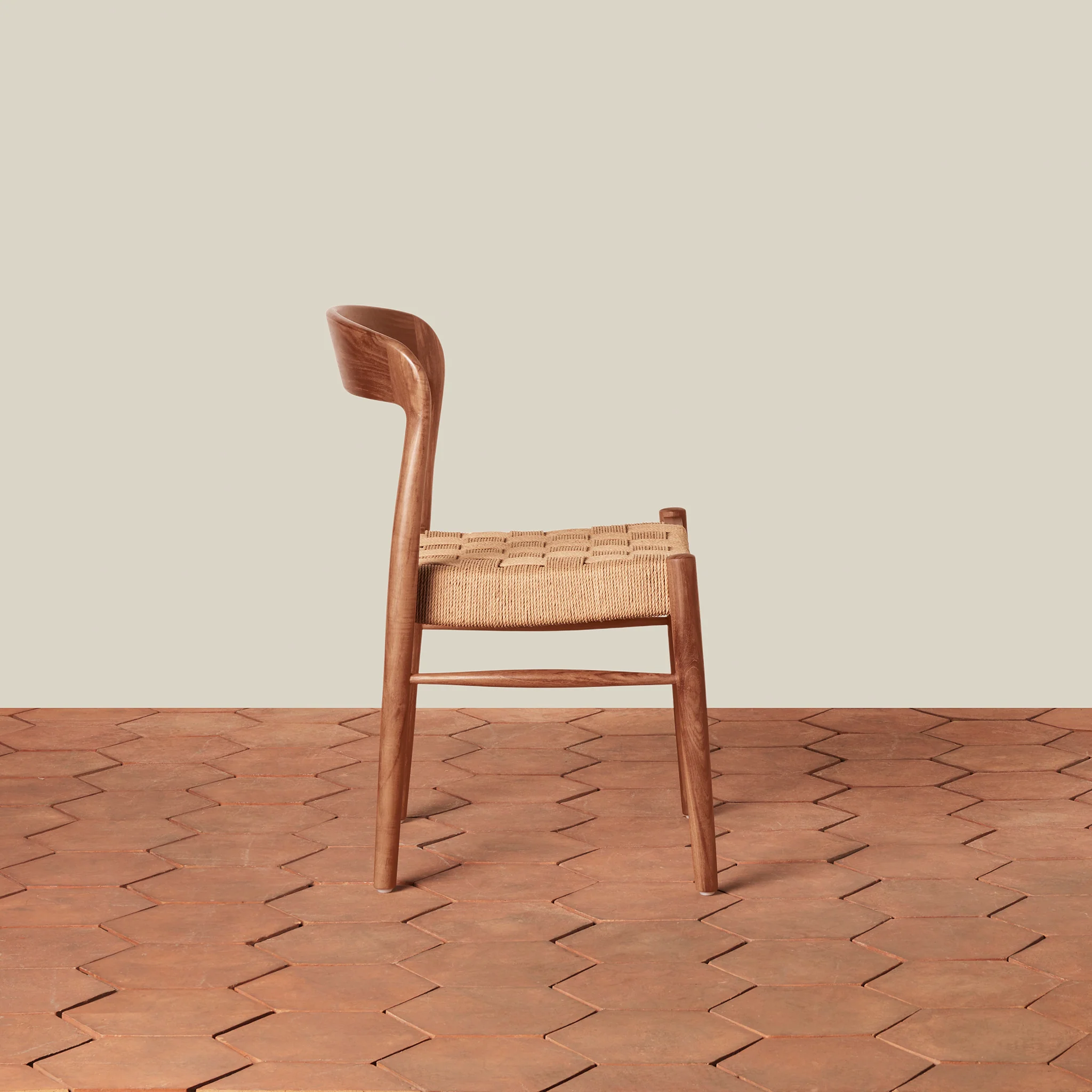 Ingrid Basketweave Side Chair - Image 4