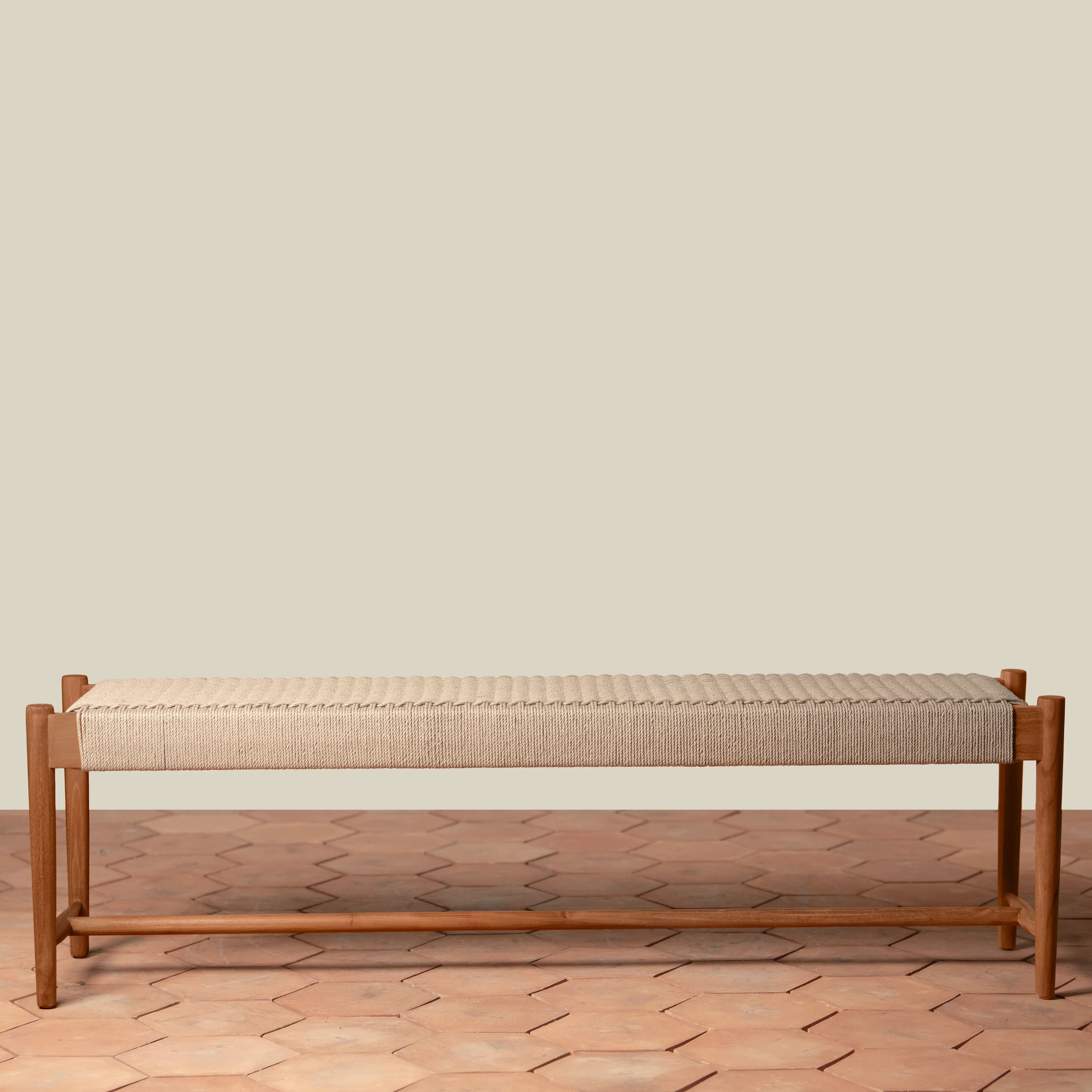 Ingrid Woven Bench - Image 7