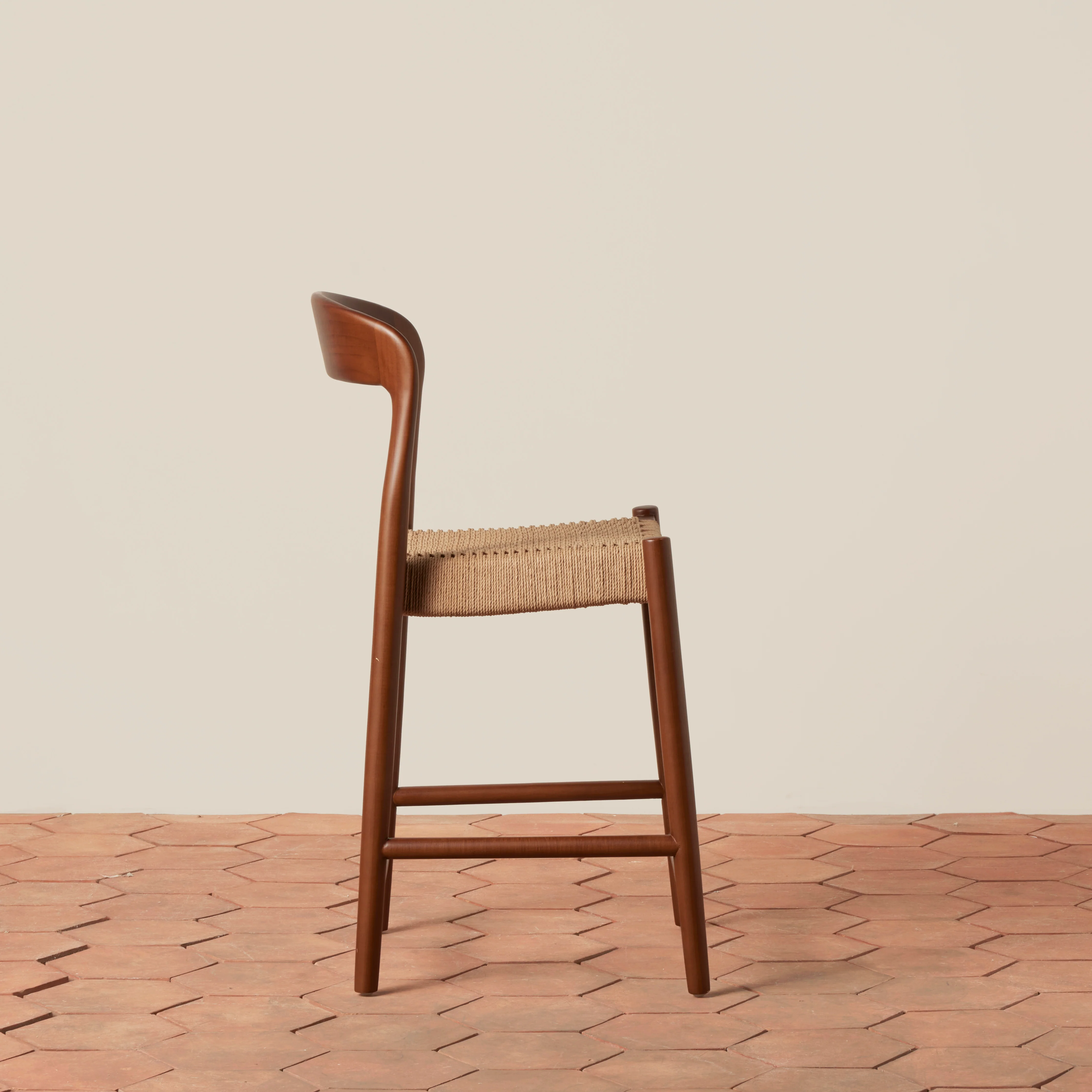 Ingrid Woven Counter Stool - Image 9