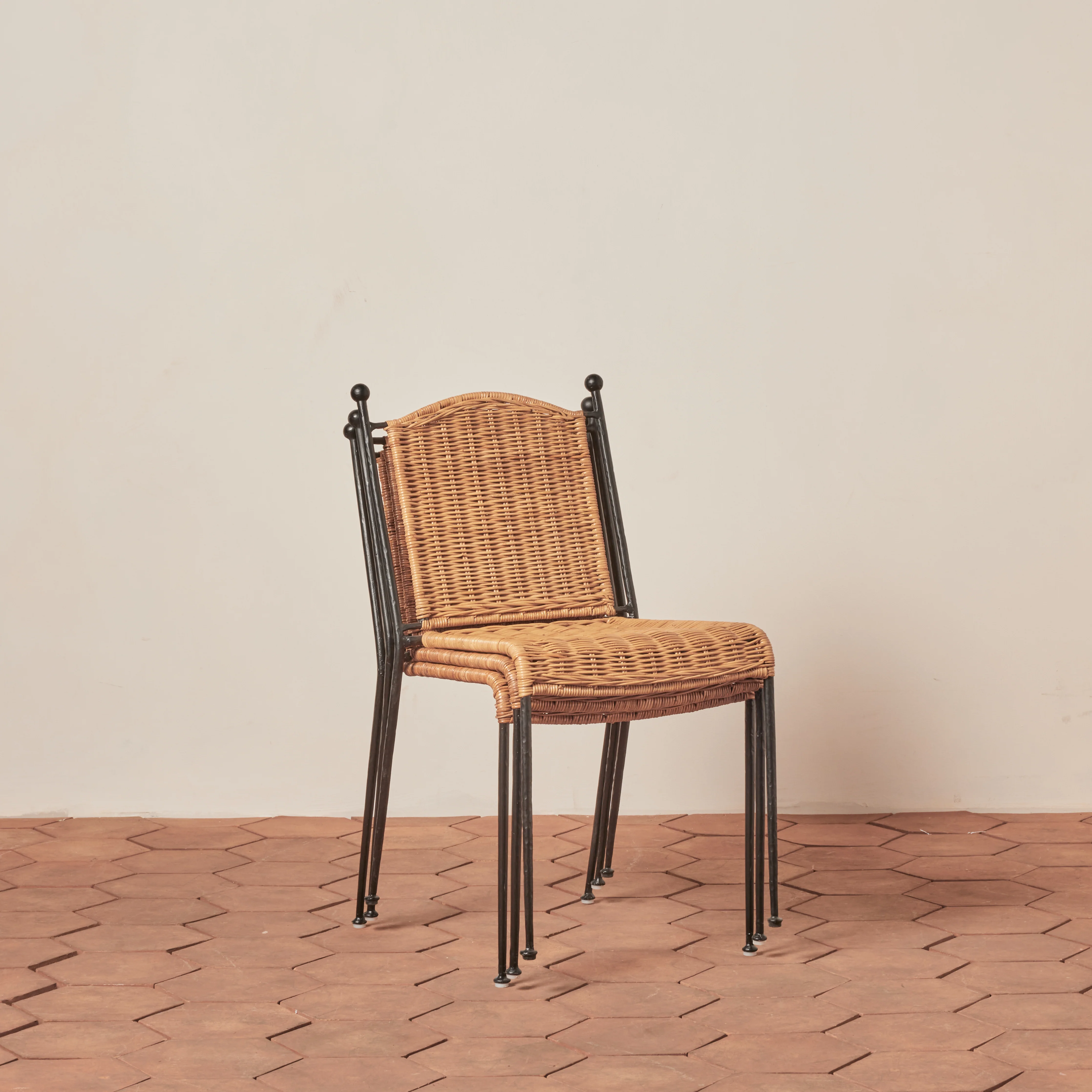 Lacoste Indoor/Outdoor Wicker Dining Chair - Image 12