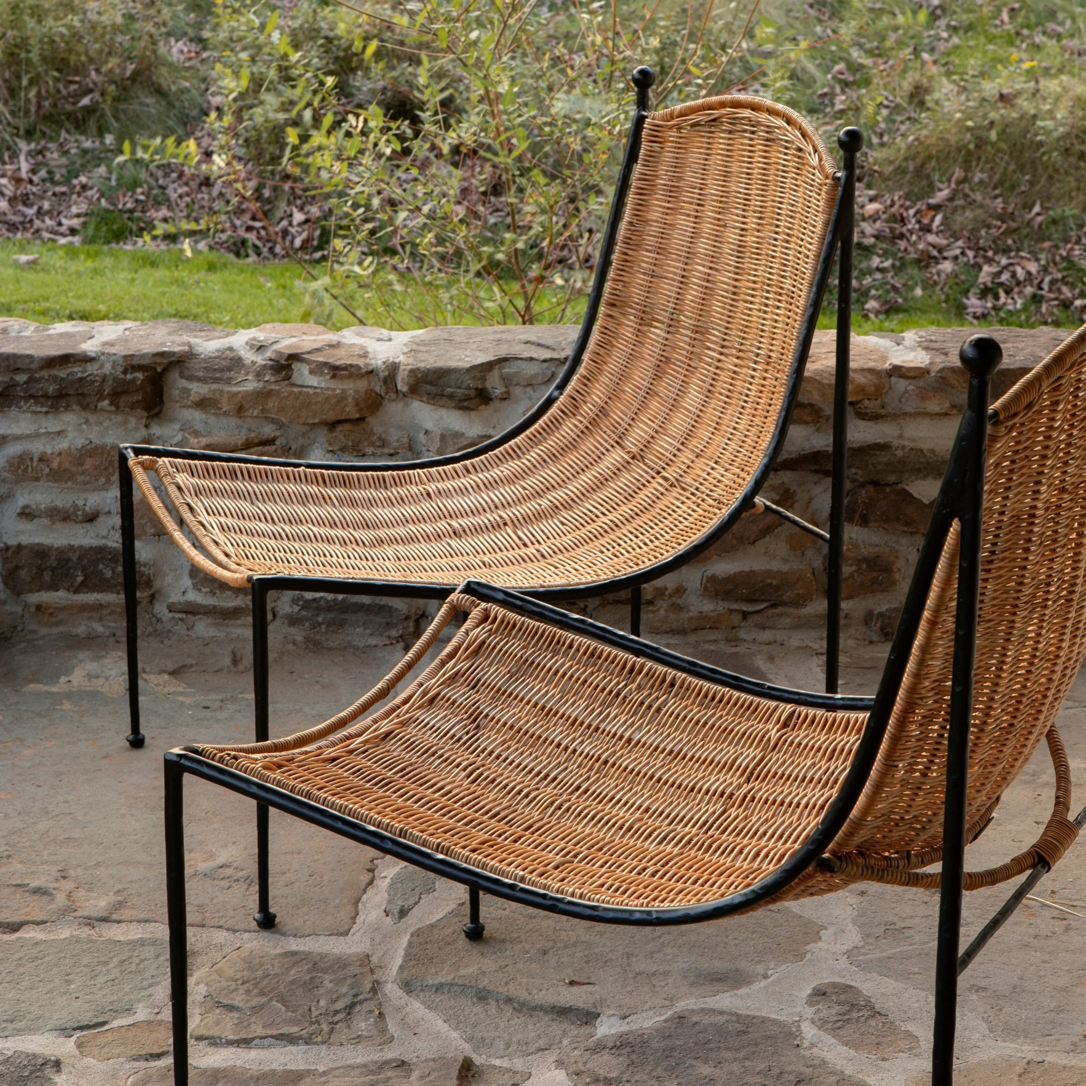 Lacoste Indoor/Outdoor Wicker Lounge Chair - Image 3