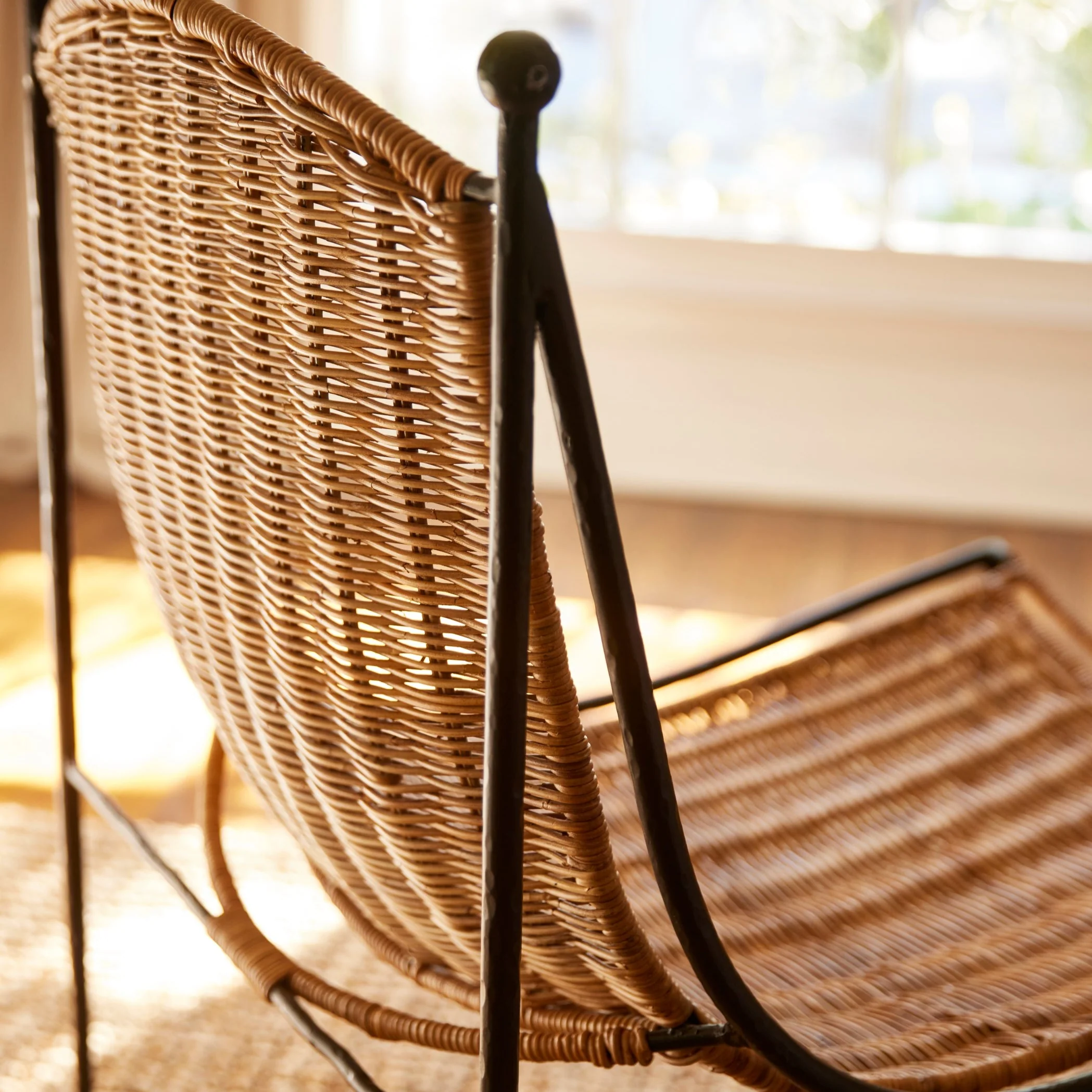 Lacoste Indoor/Outdoor Wicker Lounge Chair - Image 4