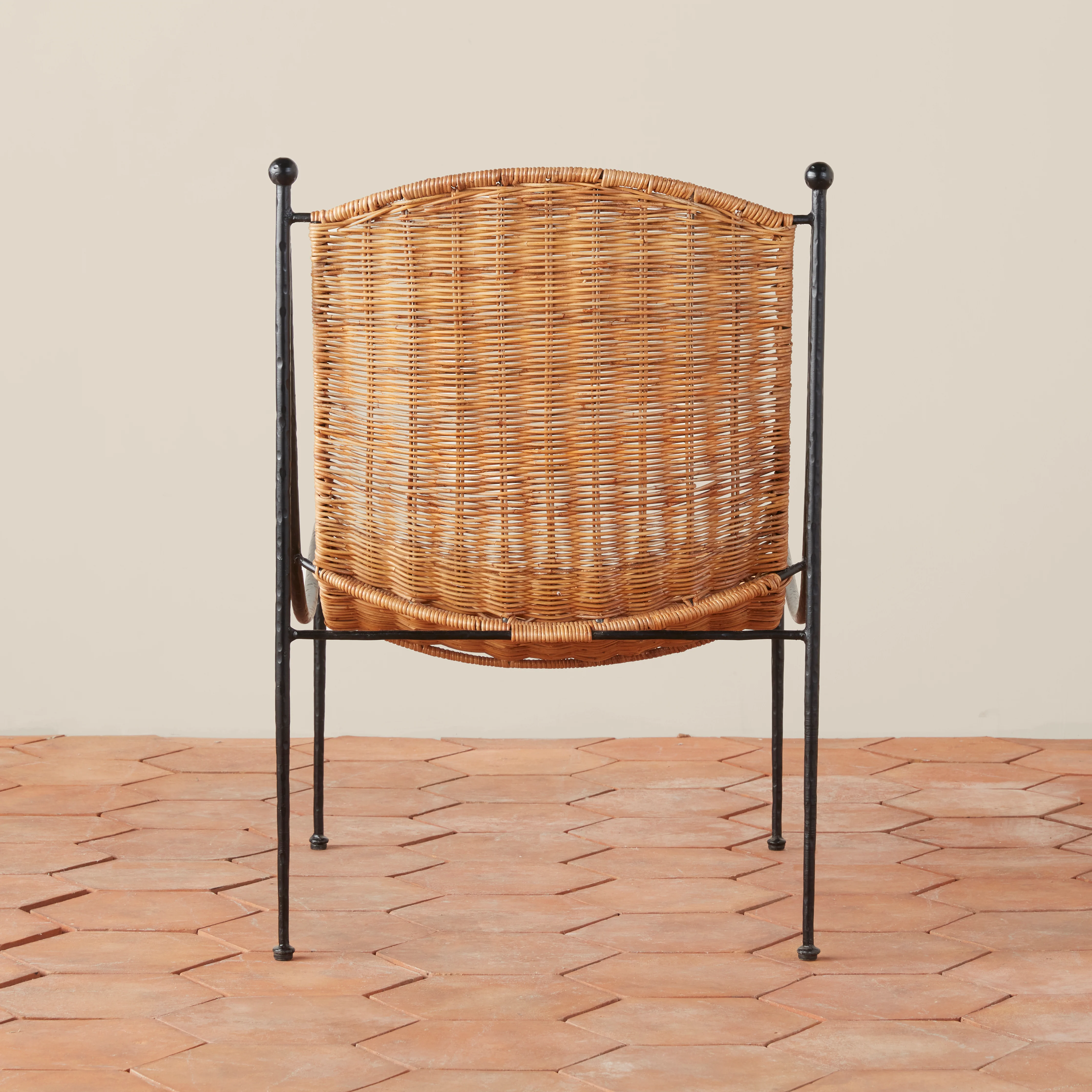 Lacoste Indoor/Outdoor Wicker Lounge Chair - Image 7