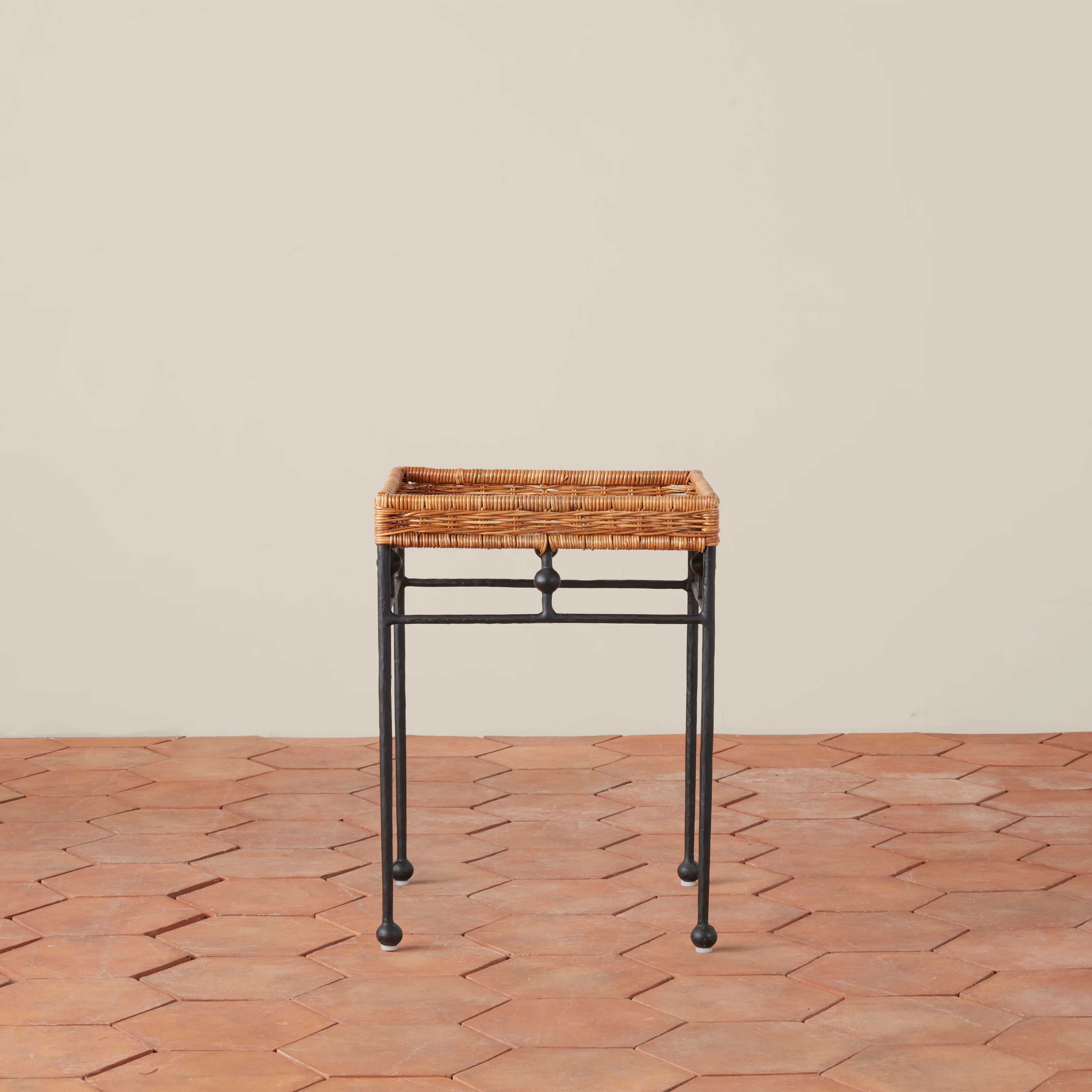 Lacoste Indoor/Outdoor Wicker Side Table