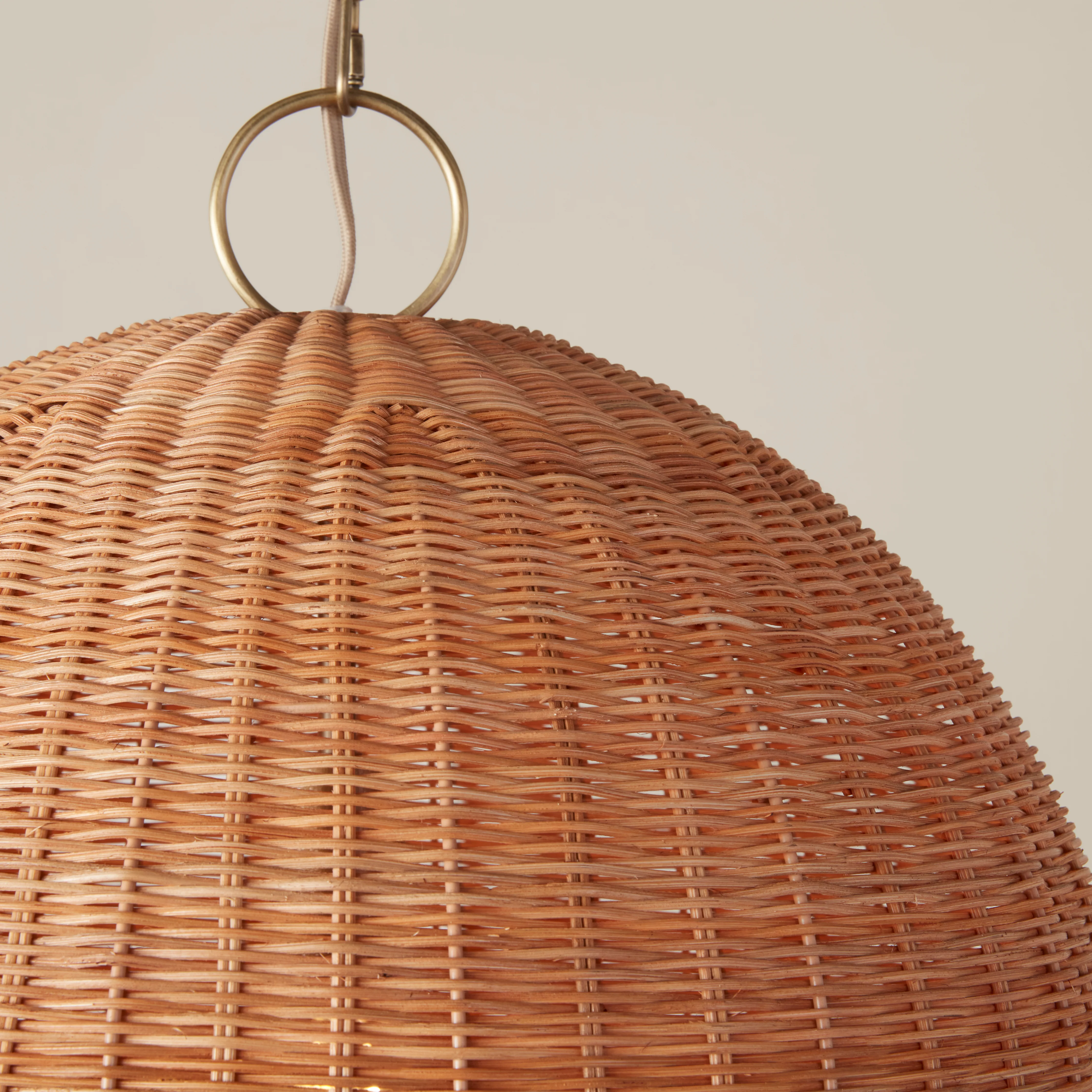 Miramar Rattan Round Pendant - Image 5