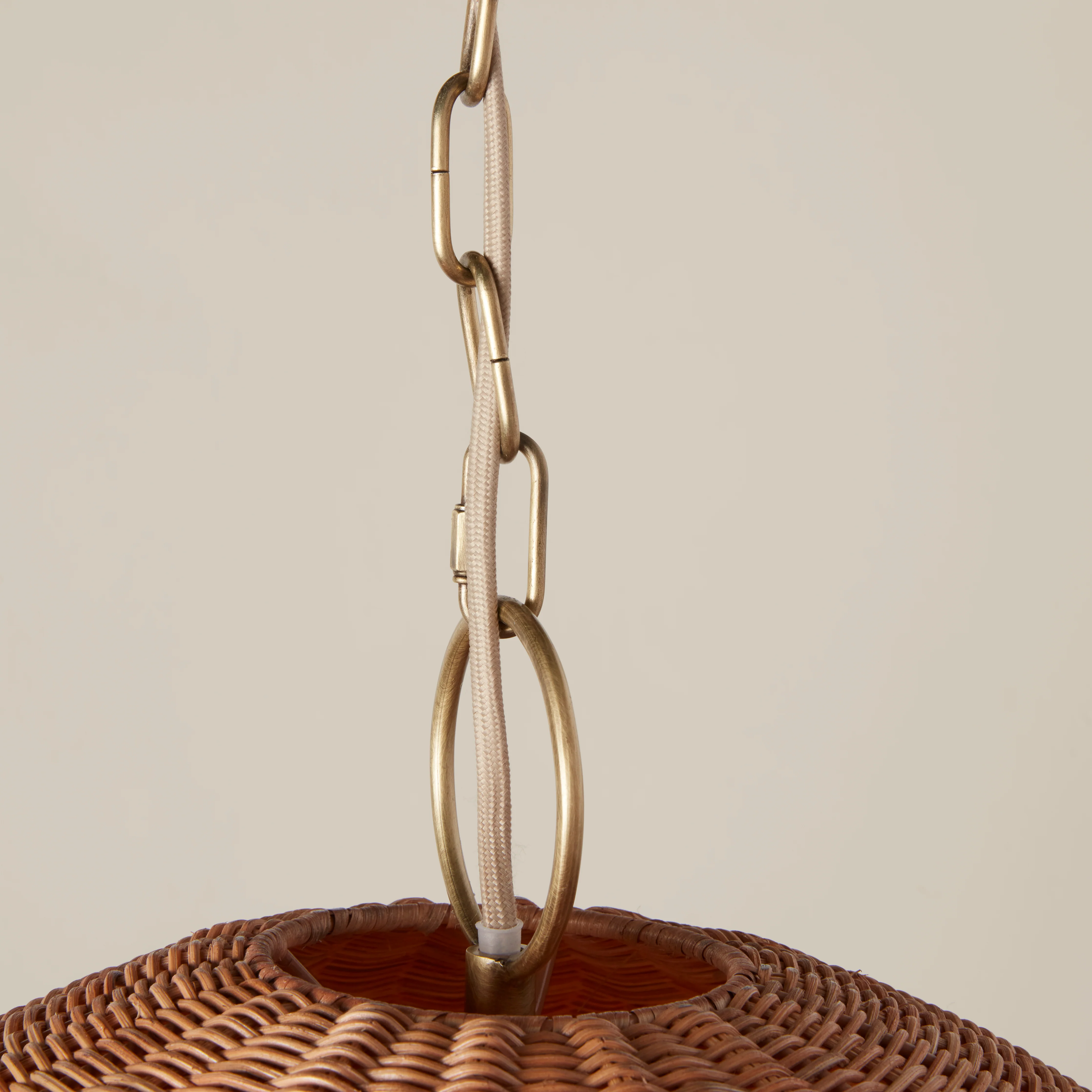 Miramar Rattan Round Pendant - Image 6