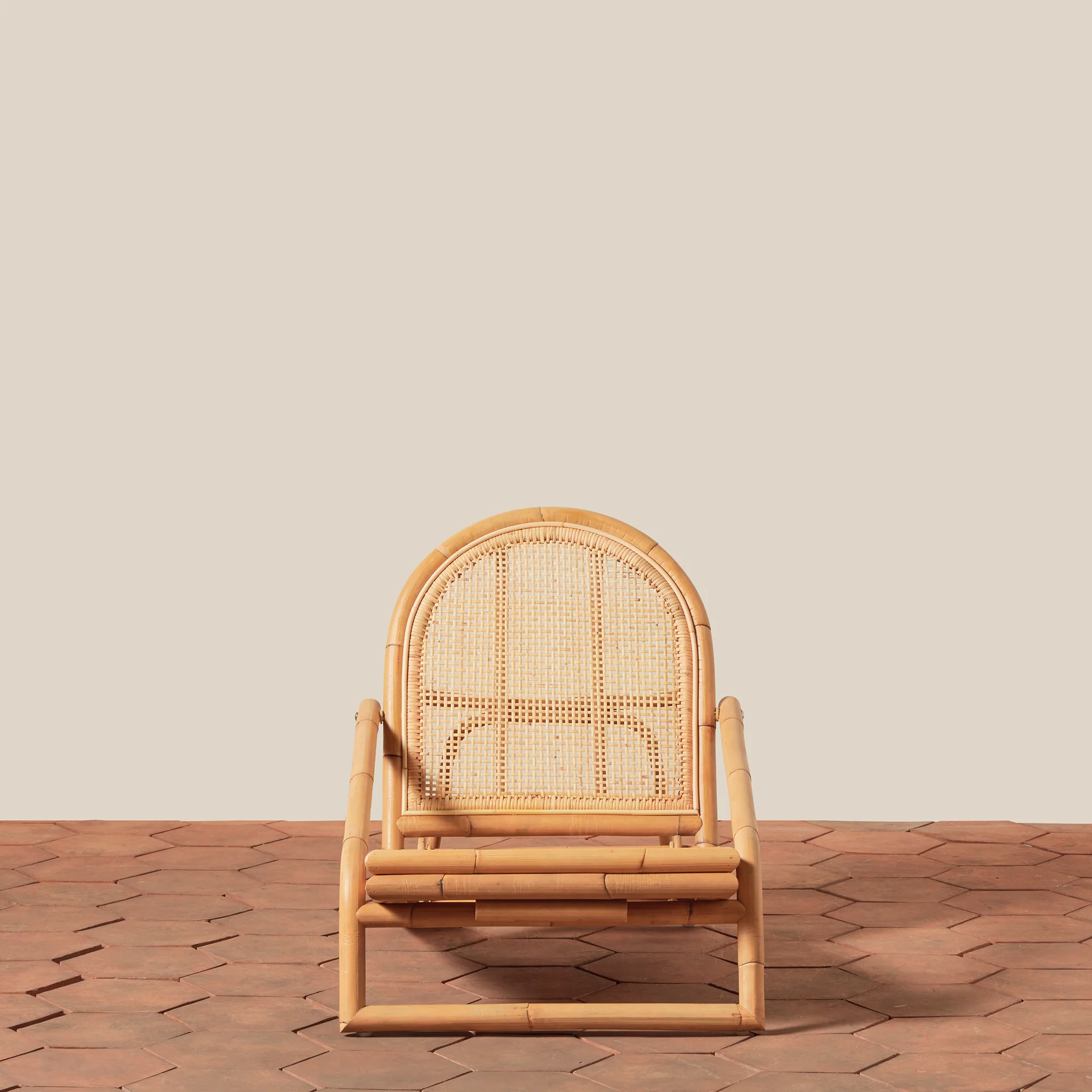 Montauk Folding Rattan Chair - Image 6