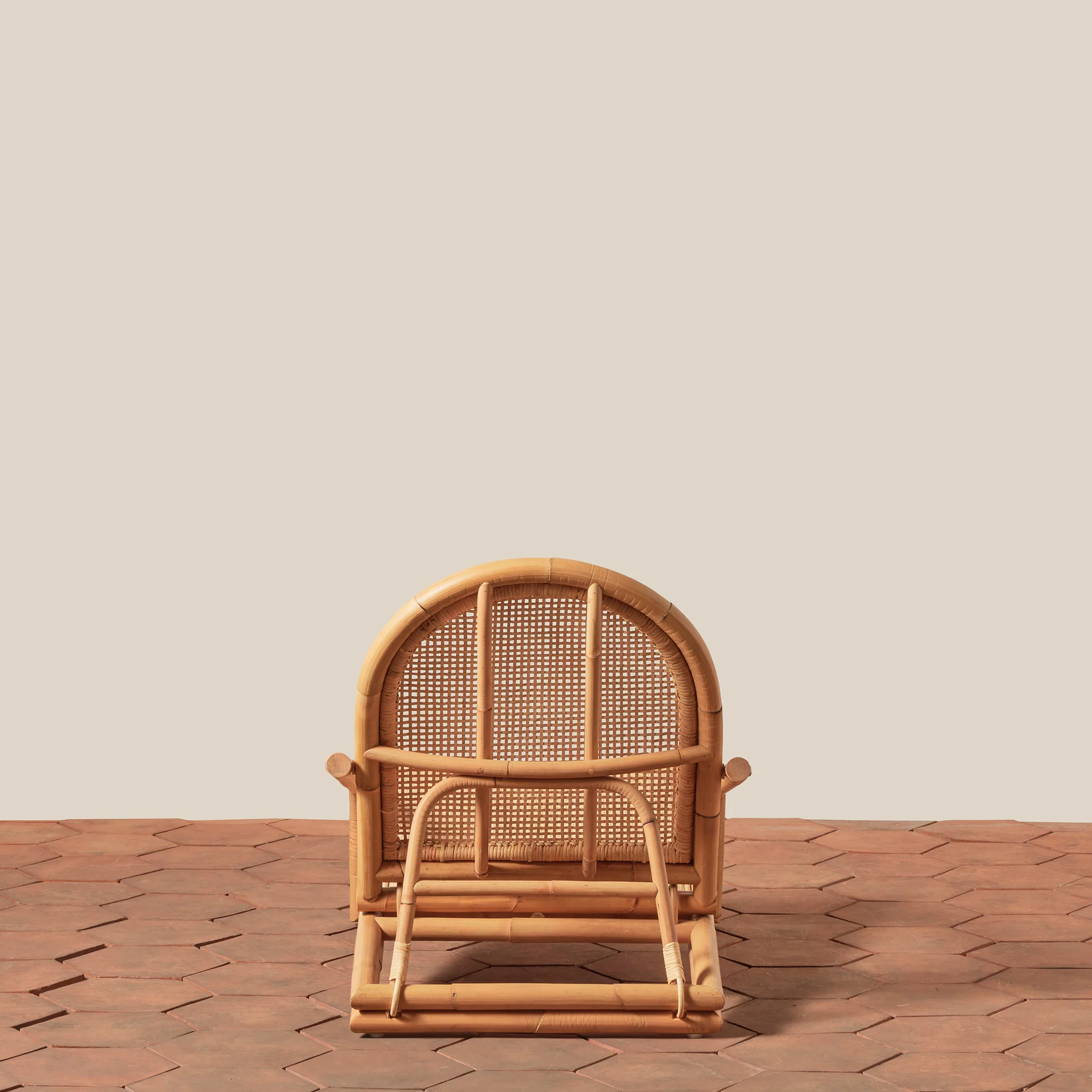 Montauk Folding Rattan Chair - Image 7