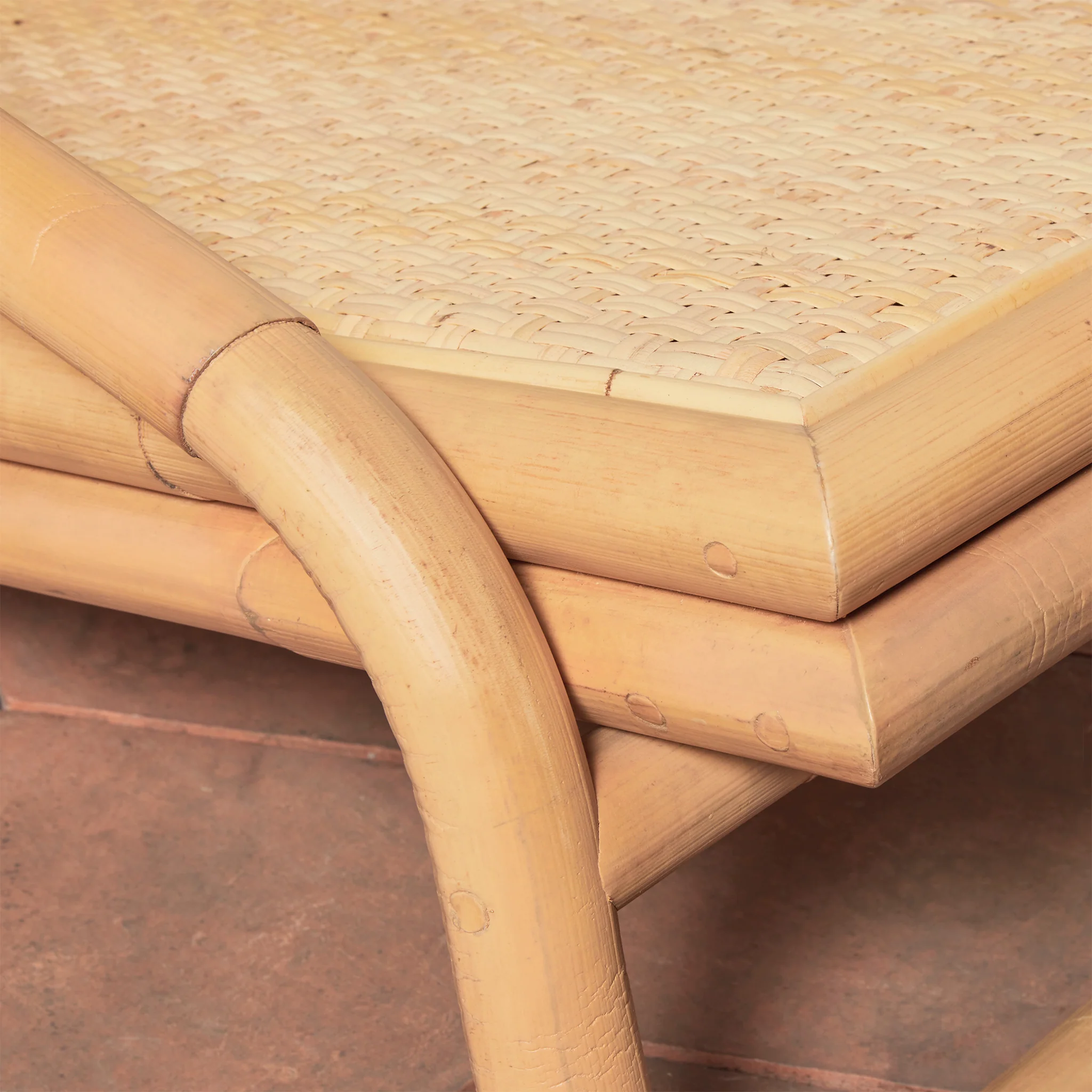 Montauk Folding Rattan Chair - Image 9