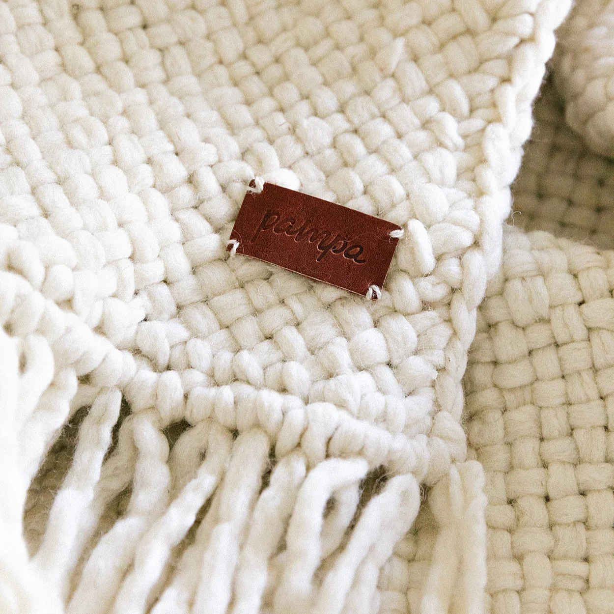Monte Throw | Natural White - Image 3