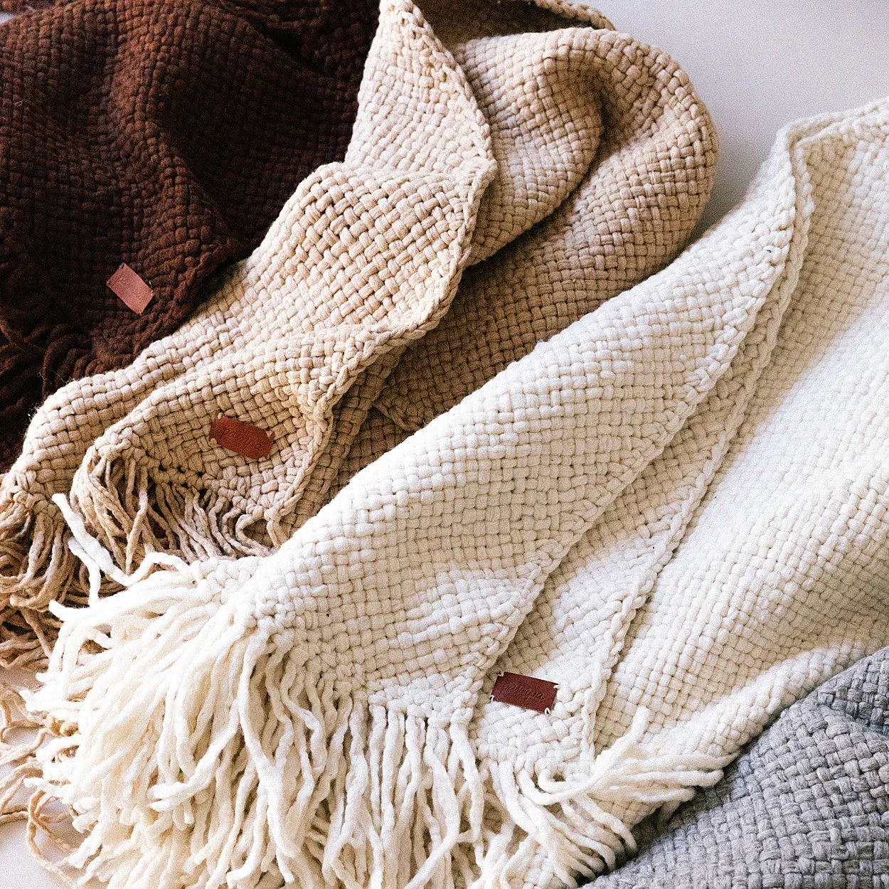 Monte Throw | Natural White - Image 5