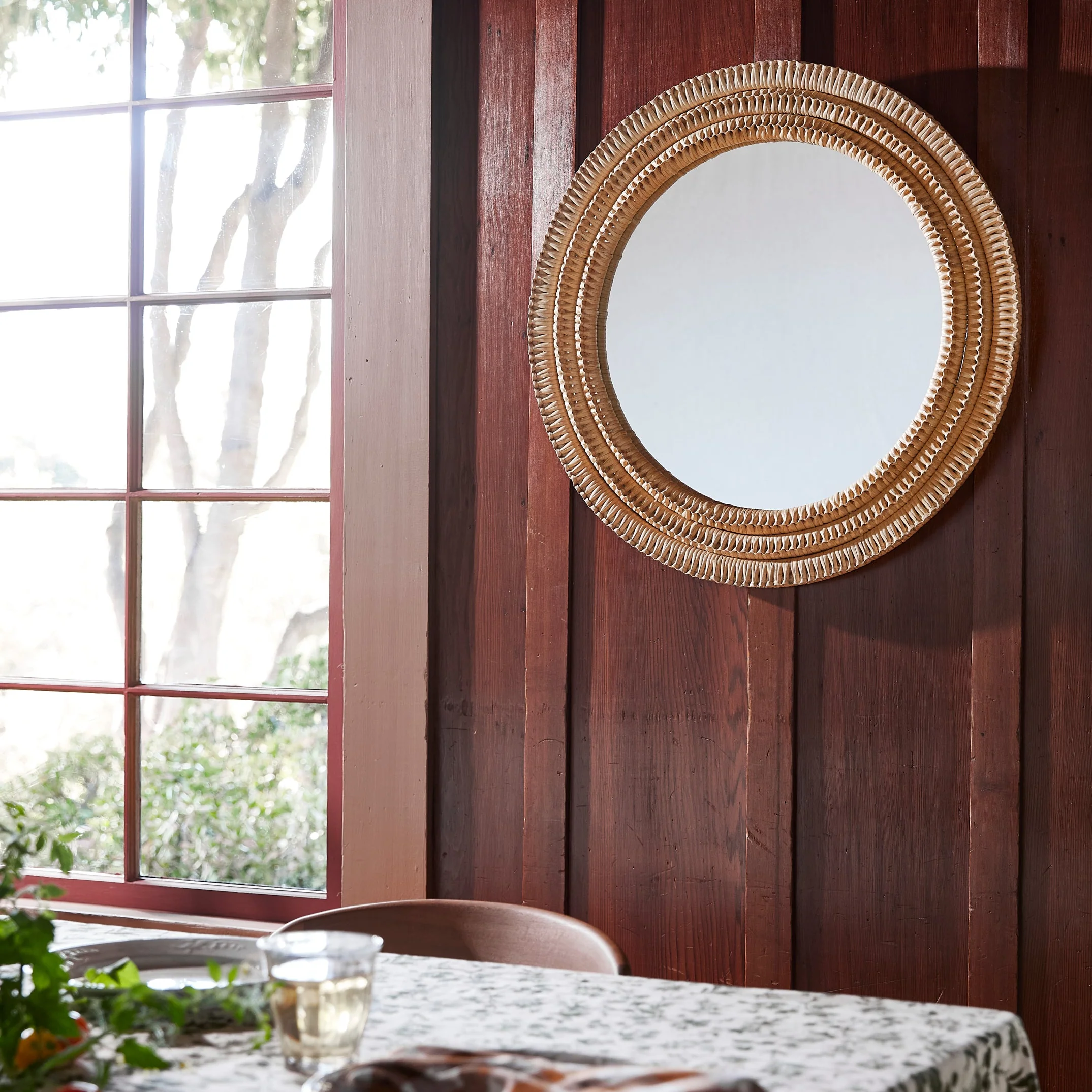 Paros Small Round Mirror - Image 2